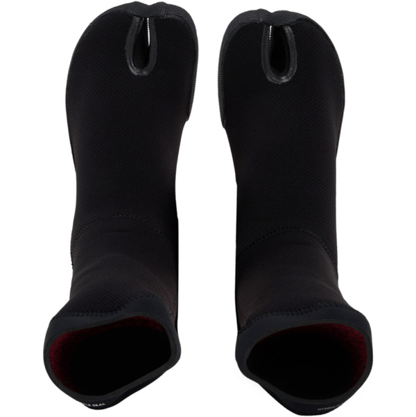 2026 Quiksilver Mens Highline 3mm Split Toe Sock Boot 25AW193504 - Black